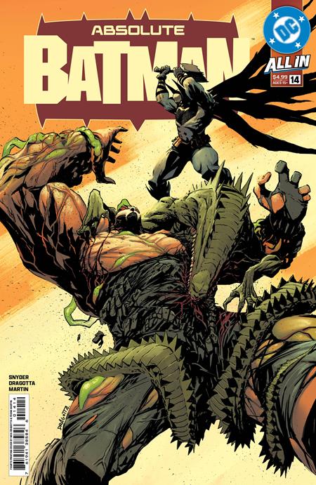 Absolute Batman 14 Comic 4th Printing DC Comics 2026