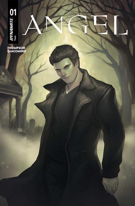 ANGEL #1 CVR N INC 1:10 MEGHAN HETRICK FOIL VAR DYNAMITE Entertainment Kelly Thompson Giulia Giacomino  Meghan Hetrick PREORDER