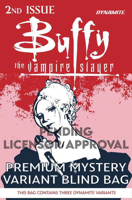 BUFFY THE VAMPIRE SLAYER #2 CVR J PREMIUM MYSTERY BLIND BAG VAR DYNAMITE Entertainment Kelly Thompson Stephen Byrne  Blind Bag PREORDER