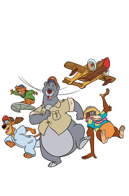TALESPIN #1 CVR O INC 1:25 ANIMATION ART VIRGIN VAR DYNAMITE Entertainment Amanda Deibert Carlo Lauro  Animation Art PREORDER