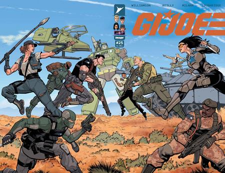 GI JOE #25 CVR A TOM REILLY WRAPAROUND Image Comics Joshua Williamson Tom Reilly, Andrea Milana, Lee Loughridge Tom Reilly PREORDER