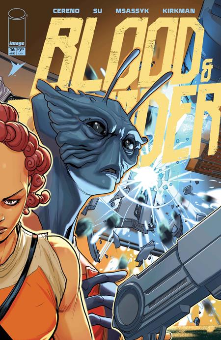 BLOOD & THUNDER #16 CVR D INC 1:25 PETE WOODS CONNECTING VAR (MR) Image Comics Benito Cereno E.J. Su, Michele Msassyk Assarasakorn Pete Woods PREORDER