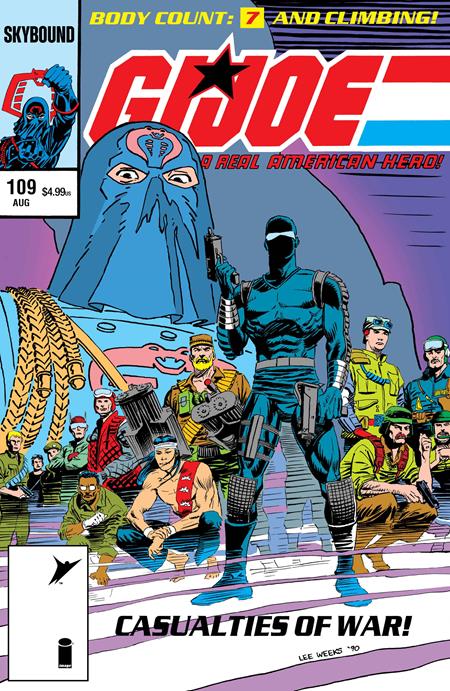 GI JOE A REAL AMERICAN HERO #109 HAMA FILES EDITION CVR C LEE WEEKS FOIL VAR Image Comics Larry Hama John Statema, Tim Dzon, Randy Emberlin, Bob Sharen Lee Weeks PREORDER