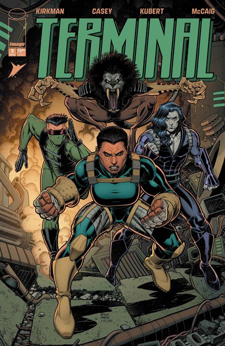 TERMINAL #2 CVR C ARTHUR ADAMS & DAVE MCCAIG VAR (MR) Image Comics Robert Kirkman, Joe Casey Andy Kubert, Dave McCaig Arthur Adams, Dave McCaig PREORDER