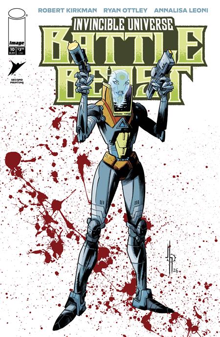 INVINCIBLE UNIVERSE BATTLE BEAST #10 2ND PTG Image Comics Robert Kirkman Ryan Ottley, Annalisa Leoni Jason Howard PREORDER