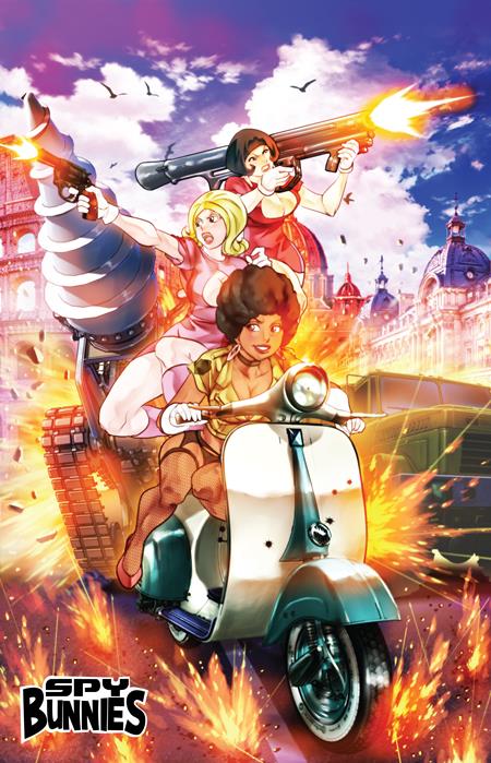 SPY BUNNIES #2 (OF 2) CVR B ERWIN PRASETYA VAR Massive Publishing Chuck Dixon Erwin Prasetya Erwin Prasetya PREORDER