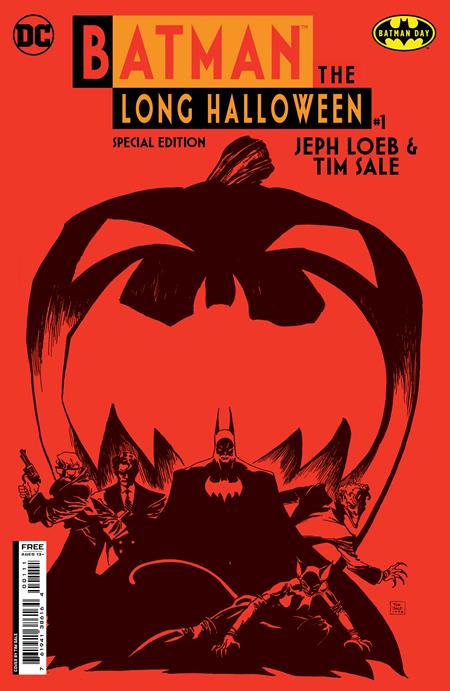 Batman Day 2024 - Batman The Long Halloween 1 Comic Tim Sale Regular DC Comics 2024