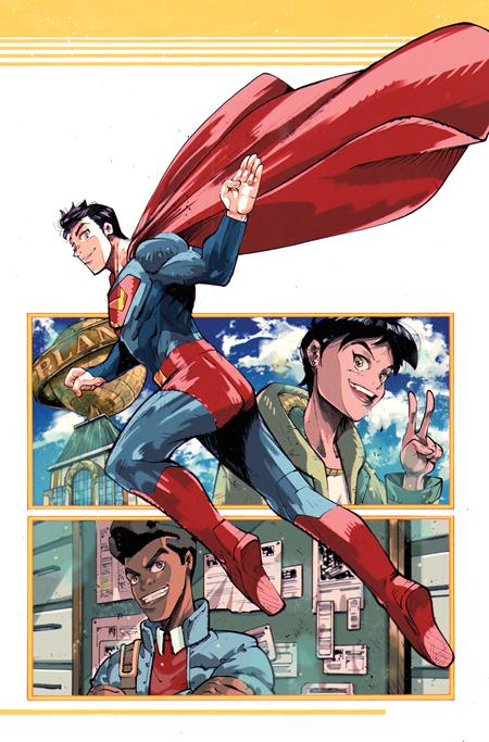 MY ADVENTURES WITH SUPERMAN #4 (OF 6) CVR B RICARDO LOPEZ ORTIZ CARD STOCK VAR DC Comics Josie Campbell Pablo M. Collar Ricardo Lopez Ortiz PREORDER