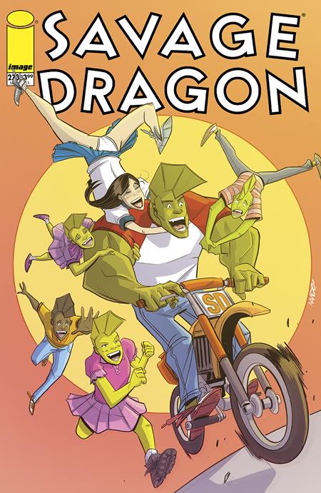 SAVAGE DRAGON #273 CVR C FERNANDO PINTO VAR (MR) Image Comics Erik Larsen Erik Larsen Fernando Pinto PREORDER