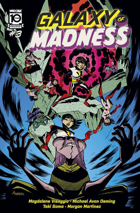 GALAXY OF MADNESS #3 (OF 10) Mad Cave Studios Magdalene Visaggio Michael Avon Oeming Michael Avon Oeming PREORDER