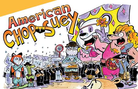 AMERICAN CHOP SUEY TP Scout Comics Aaron Walther Ed Bickford Ed Bickford PREORDER