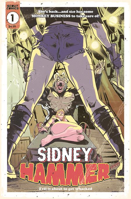 SIDNEY HAMMER #1 (OF 4) CVR A MASSACRE (RES) Scout Comics Massacre Massacre Massacre PREORDER