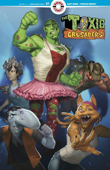Toxic Crusaders (Ahoy Comics) 1 Comic 1:3 Ar Sullivan Incentive Ahoy Comics 2025