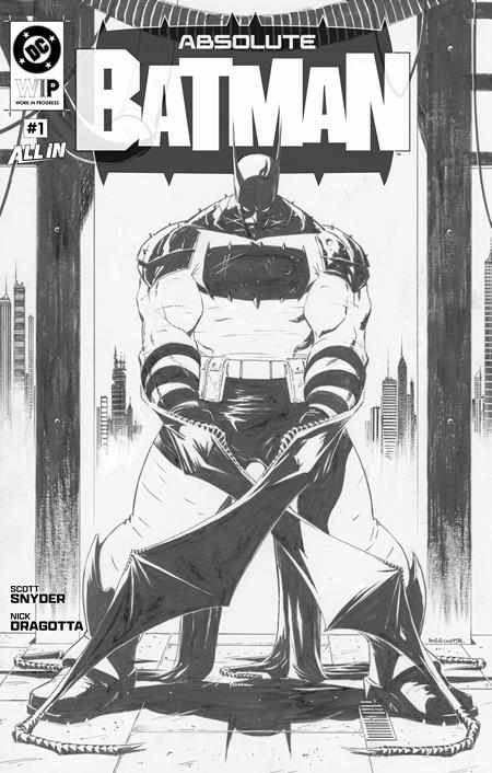 DC W.I.P. Absolute Batman 1 Treasury  DC Comics 2025