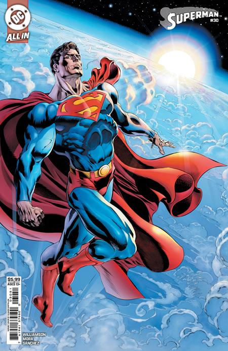 Superman, Vol. 6 30 Comic Claudio Castellini Variant DC Comics 2025