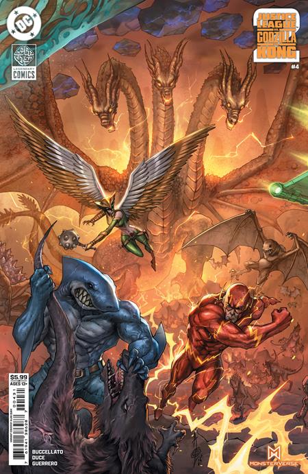 Justice League vs. Godzilla vs. Kong 2 4 Comic Alan Quah Variant DC Comics 2025