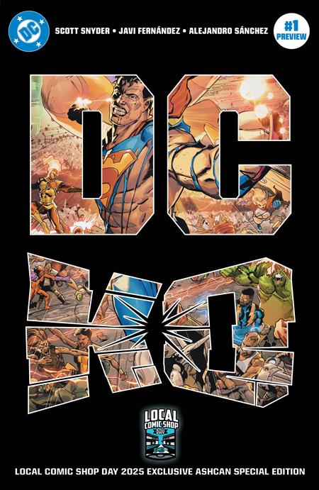 DC K.O. ASHCAN #1 2025 LCSD EXCLUSIVE CVR B JAVI FERNANDEZ FOIL VAR DC Comics Scott Snyder Javier Fernandez Javier Fernandez PREORDER