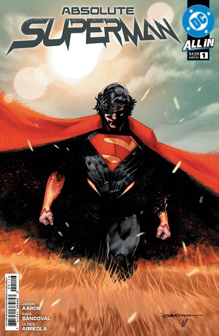 Absolute Superman 1 Comic 6th Printing Rafa Sandoval DC Comics 2025