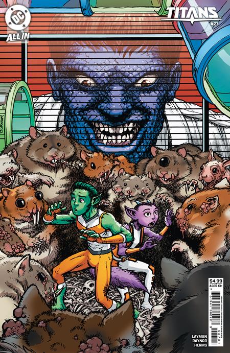 Titans, Vol. 4 27 Comic Chris Burnham Variant DC Comics 2025