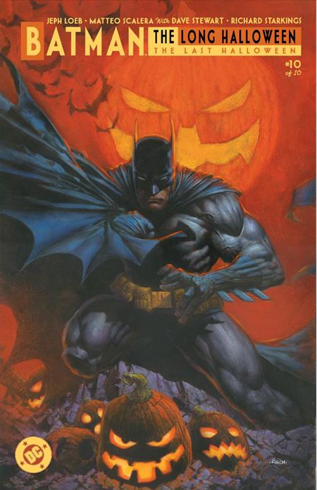 Batman: The Long Halloween - The Last Halloween 10 Comic David Finch Variant DC Comics 2025