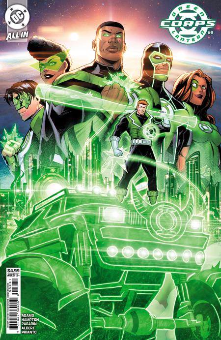 Green Lantern Corps, Vol. 3 8 Comic Travis Mercer Variant DC Comics 2025