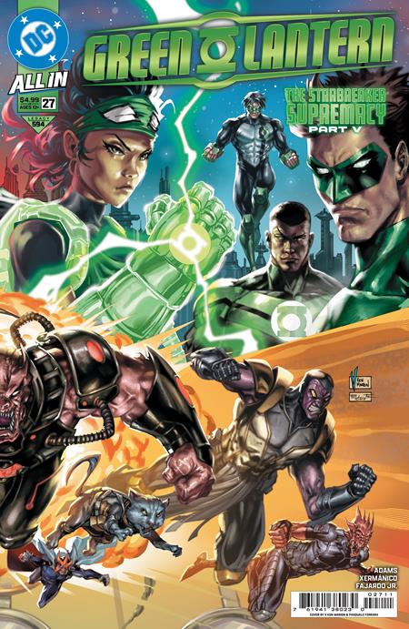 Green Lantern, Vol. 8 27 Comic V. Ken Marion DC Comics 2025