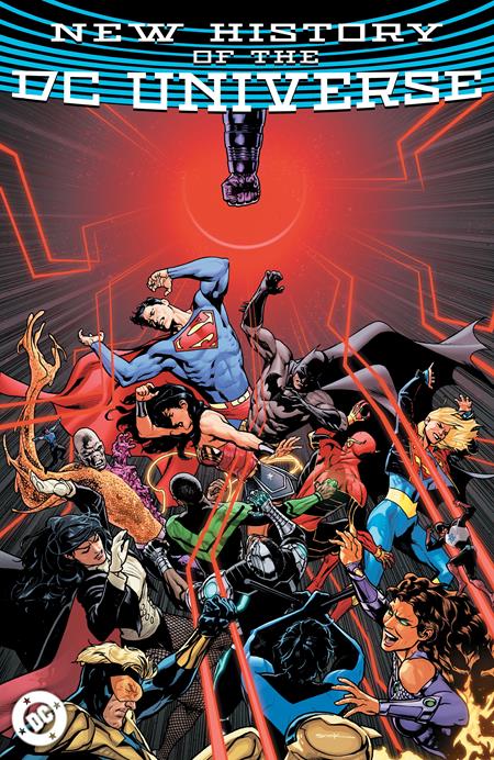 New History of the DC Universe 4 Comic Ryan Sook Foil Variant DC Comics 2025