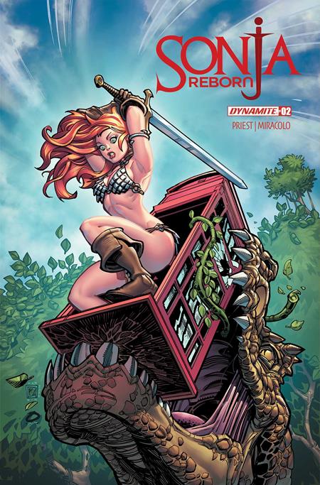 Sonja Reborn 2 Comic Chad Hardin Dynamite Entertainment 2025