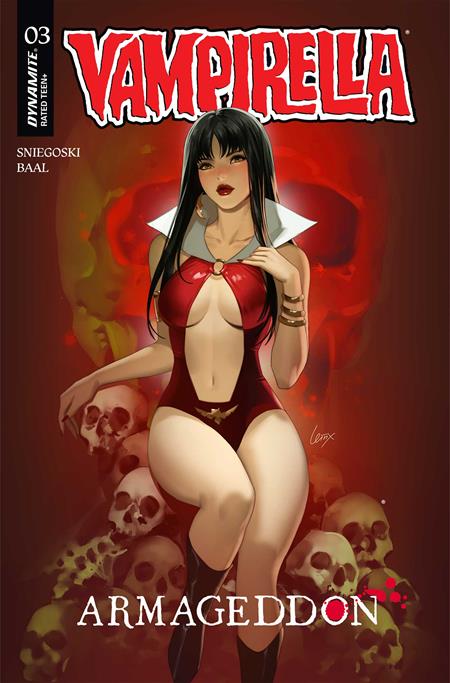 Vampirella: Armageddon 3 Comic Leirix Variant Dynamite Entertainment 2025