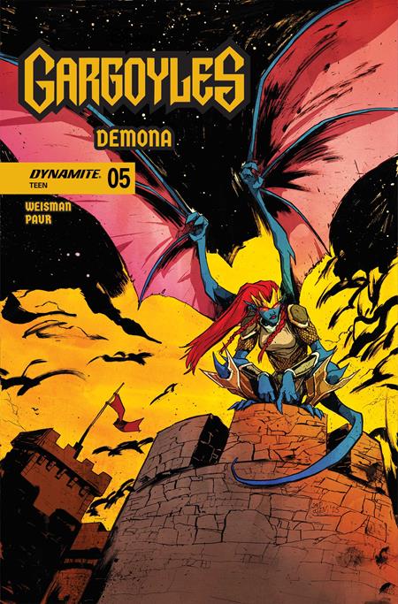 Gargoyles: Demona 3 Comic David Cousens Variant Dynamite Entertainment 2025