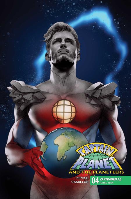 Captain Planet 4 Comic Ben Oliver Variant Dynamite Entertainment 2025