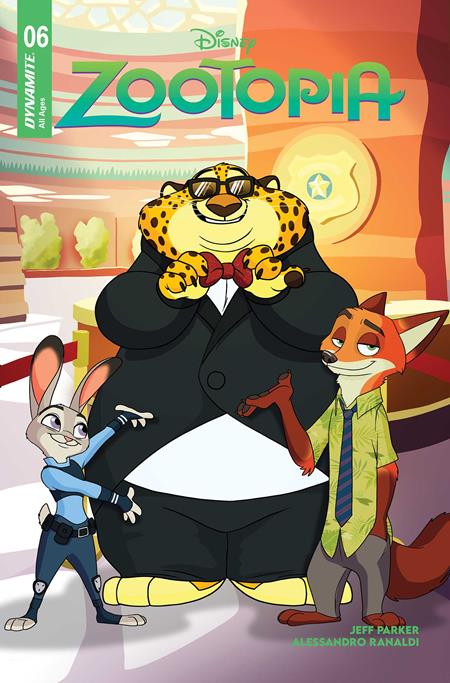 Zootopia 6 Comic Trish Forstner Dynamite Entertainment 2025