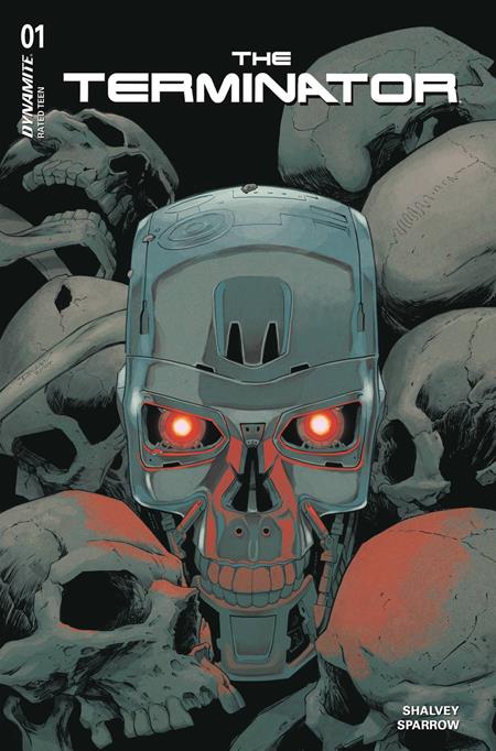 TERMINATOR #1 DECLAN SHALVEY CVR A CGC GRADED DYNAMITE Entertainment Declan Shalvey Luke Sparrow Declan Shalvey PREORDER