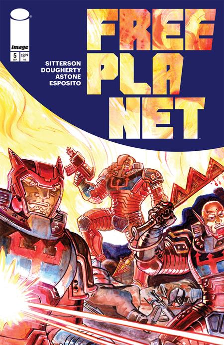 Free Planet 5 Comic Jed Dougherty Regular Image Comics 2025