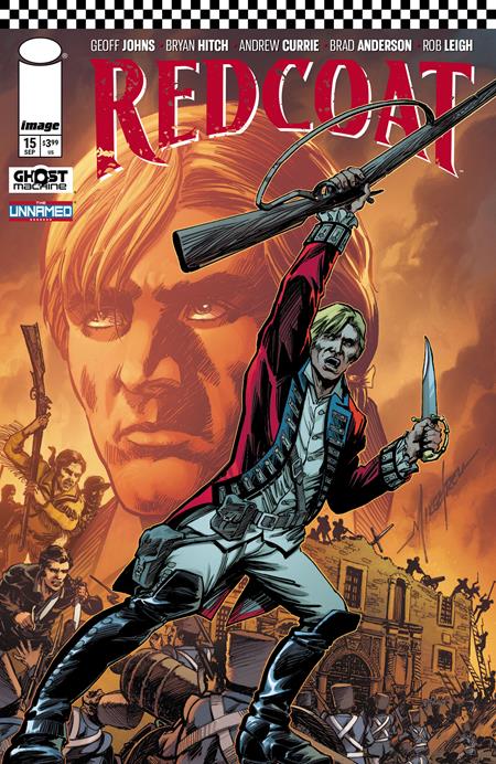 Redcoat 15 Comic Mike Grell Variant Image Comics 2025