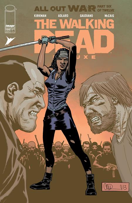 The Walking Dead Deluxe 120 Comic Charlie Adlard Variant Image Comics 2025