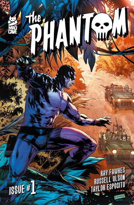 The Phantom (Mad Cave) 1 Comic Caanan White Variant Mad Cave 2025