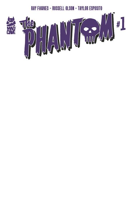 The Phantom (Mad Cave) 1 Comic Blank Variant Mad Cave 2025