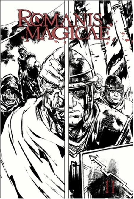 Romanis Magicae 2 Comic Paul Peart Smith B&W Variant Massive 2025