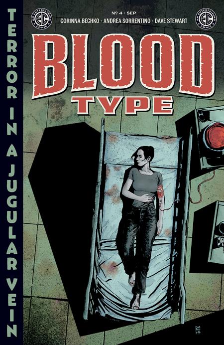 Blood Type 4 Comic Andrea Sorrentino Variant Oni Press 2025