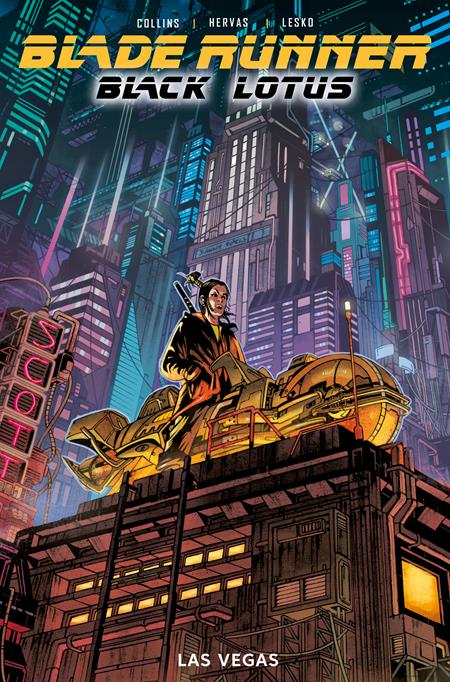 Blade Runner: Black Lotus - Las Vegas 1 Comic Danny Earls Variant Titan Books 2025