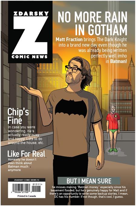 Zdarsky Comic News 15 Comic  Zdarsco 2025