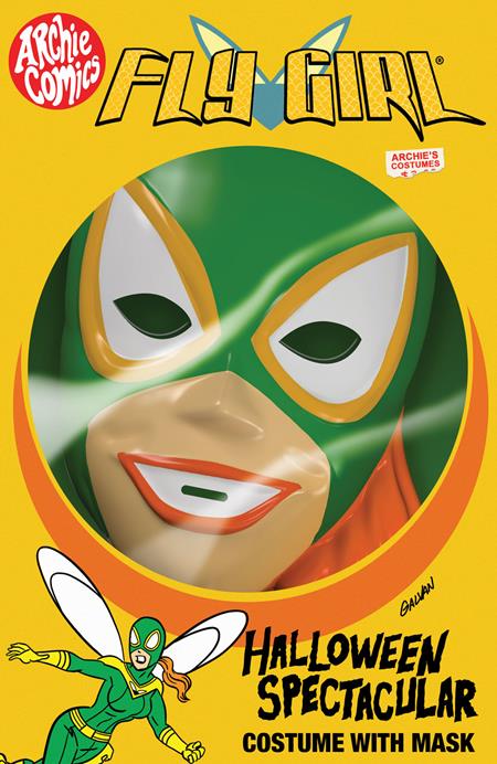 ARCHIES HALLOWEEN SPECTACULAR (ONE SHOT) CVR C BILL GALVAN FLY-GIRL MASK VAR Archie Comics Publications Ian Flynn Bill Galvan, Ben Galvan, Glenn Whitmore, Jack Morelli Bill Galvan PREORDER