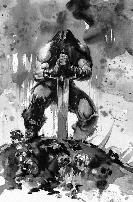 CIMMERIAN XUTHAL OF THE DUSK #3 (OF 3) CVR E INC 1:50 ITO B&W VIRGIN VAR (MR) ABLAZE Christophe Bec, Robert E Howard Stevan Subic Ito PREORDER