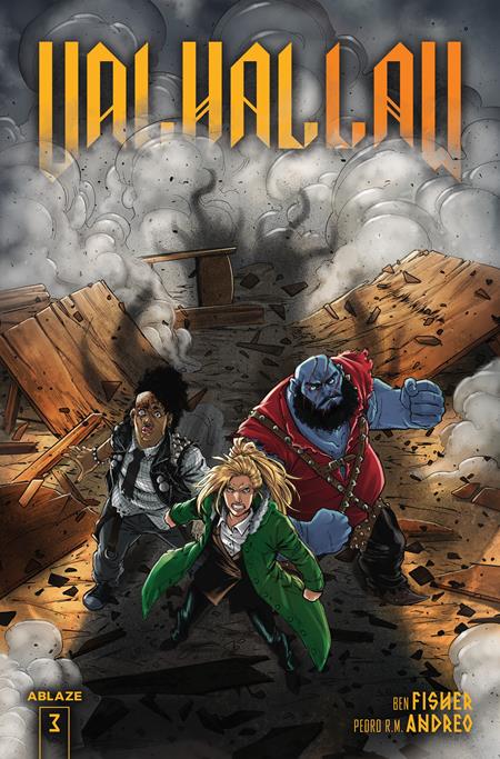 VALHALLAW #3 (OF 5) CVR A PEDRO R M ANDREO (MR) ABLAZE Ben Fisher Pedro R M Andreo Pedro R M Andreo PREORDER