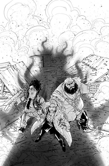 VALHALLAW #3 (OF 5) CVR C INC 1:20 PEDRO R M ANDREO B&W VAR (MR) ABLAZE Ben Fisher Pedro R M Andreo Pedro R M Andreo PREORDER