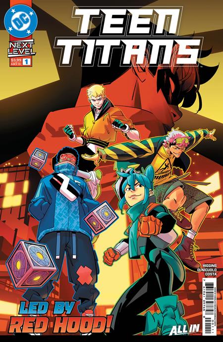 TEEN TITANS #1 CVR A DANIELE DI NICUOLO DC Comics Kyle Higgins Daniele Di Nicuolo Daniele Di Nicuolo PREORDER