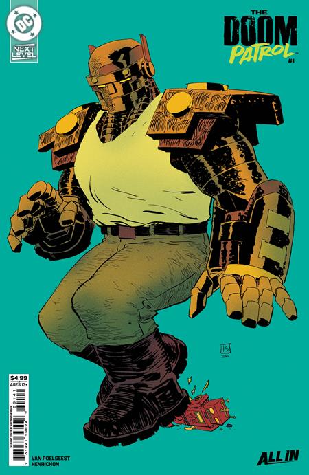 Doom Patrol, Vol. 7 1 Comic Hayden Sherman Next Level Variant DC Comics 2026