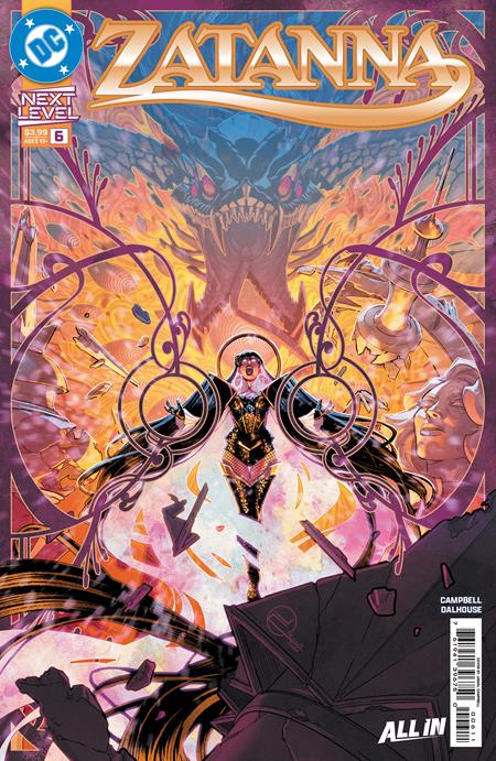 ZATANNA (2026) #6 CVR A JAMAL CAMPBELL DC Comics Jamal Campbell Jamal Campbell Jamal Campbell PREORDER
