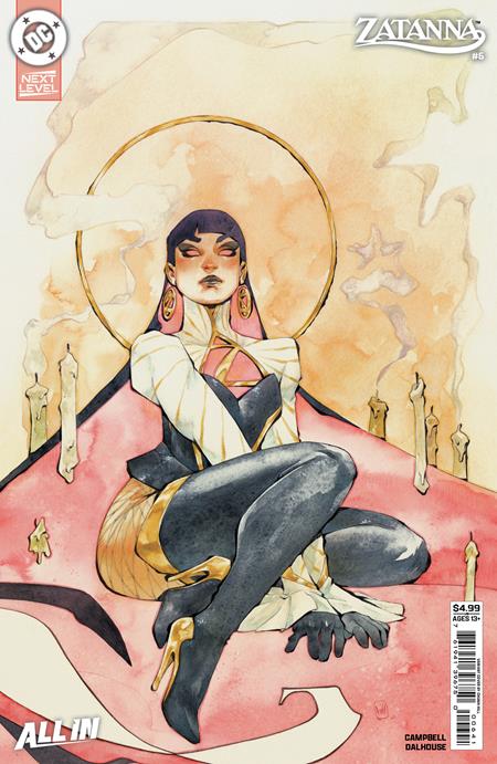 ZATANNA (2026) #6 CVR D CHUMA HILL CARD STOCK VAR DC Comics Jamal Campbell Jamal Campbell Chuma Hill PREORDER